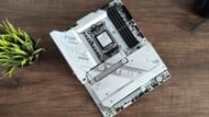 The ROG Strix X870-A packs massive heatsinks for ample cooling of the VRMs and other components (Image via Sportskeeda)
